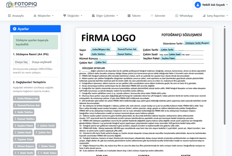 Akıllı Sözleşme Yönetimi