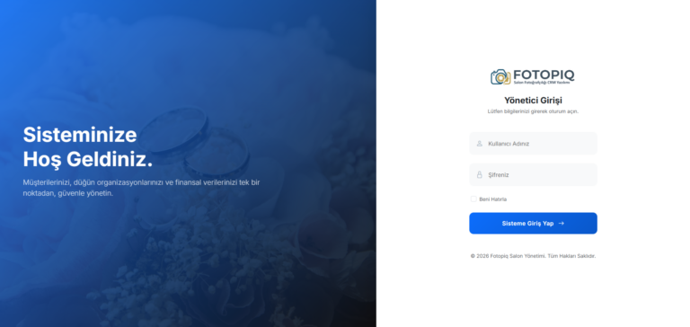 Güvenli Giriş Paneli